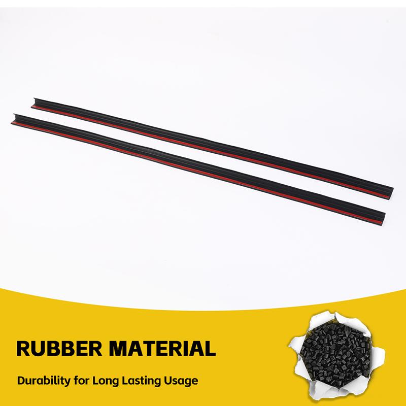 Резиновая полоска для заднего бампера автомобиля, подходит для Ford Bronco 2021 2022 2023 2024 2025, аксессуары для салона автомобиля, 100 см