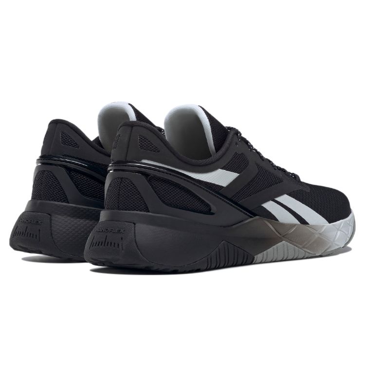 Reebok Nanoflex TR Black Pure Grey Мужские кроссовки Core-Black Обувь-Белый Pure-Grey-4 GZ0245