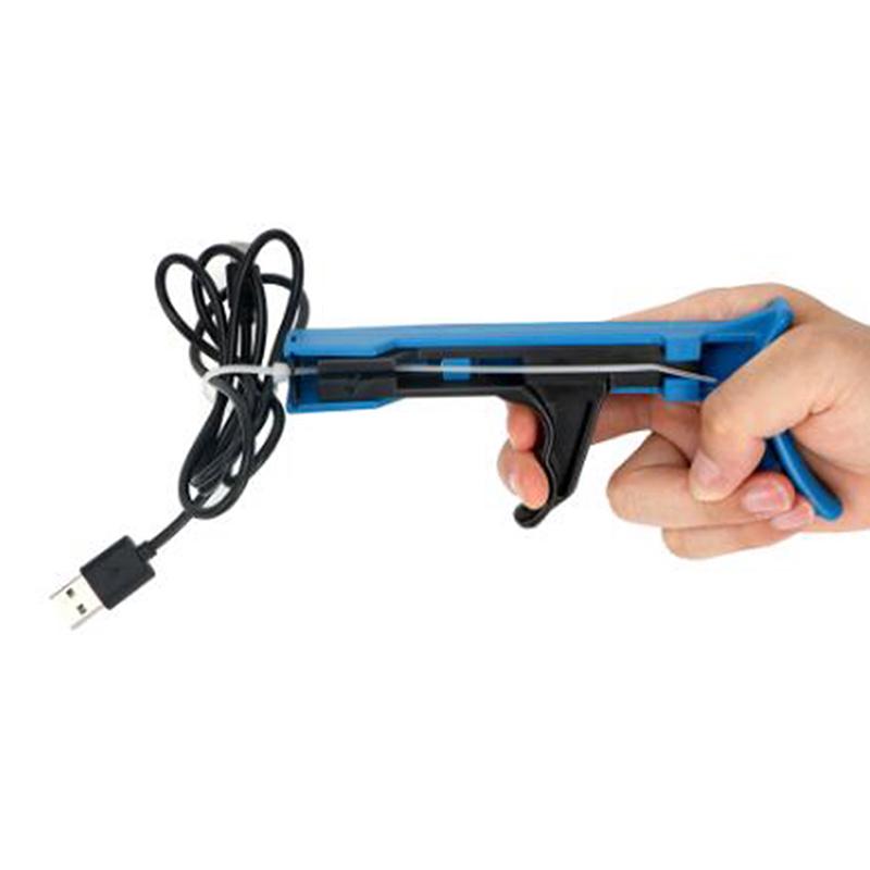 1 шт. нейлоновые кабельные стяжки, инструмент для стяжки, пистолет, захват для галстука