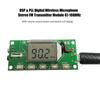 DSP & PLL Digital Wireless Microphone Stereo FM Transmitter Module 87-108MHz