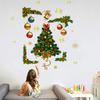 Ic-new Merry Christmas Window Wall Sticker Decals Snowflake Santa Claus Home Xmas Decor