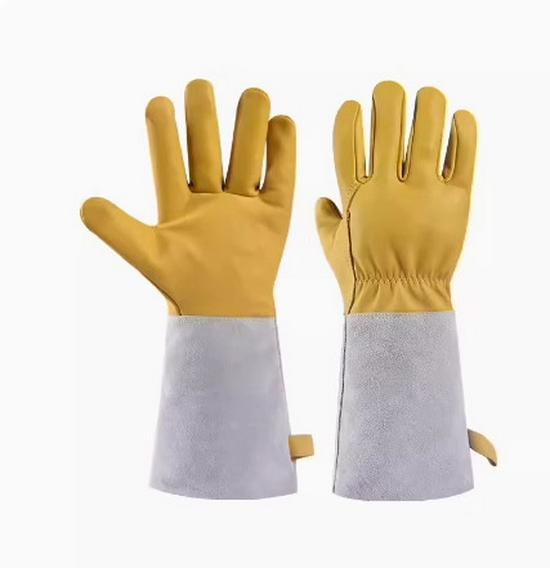 Сварочные перчатки из овчины, устойчивые к аргоновой дуге — дышащие, износостойкие, не дающие ожогов, гибкая изоляция для обслуживания сварщиков