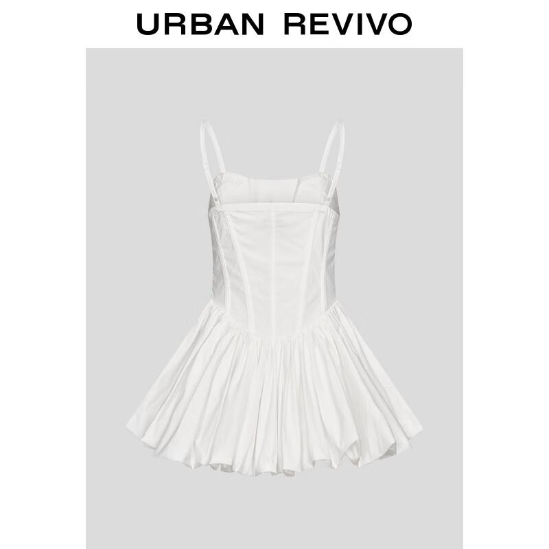 UR Женское модное мини-платье на бретельках с бантом