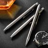 Ballpoint Pen Titanium Alloy Ballpoint Pen Clip Writing Pocket Pen with TC4 for Business Office Daily Use