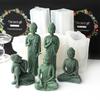 3D Multiform Buddha Silicone Candle Mold Amitabha Buddha Gypsum Mold Handmade Soap Incense Mold Religion Home Crafts Ornaments