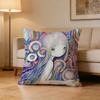K-Kikuos Art Pillow Case For Sofa Living Room Home Office Decor Protective Cover