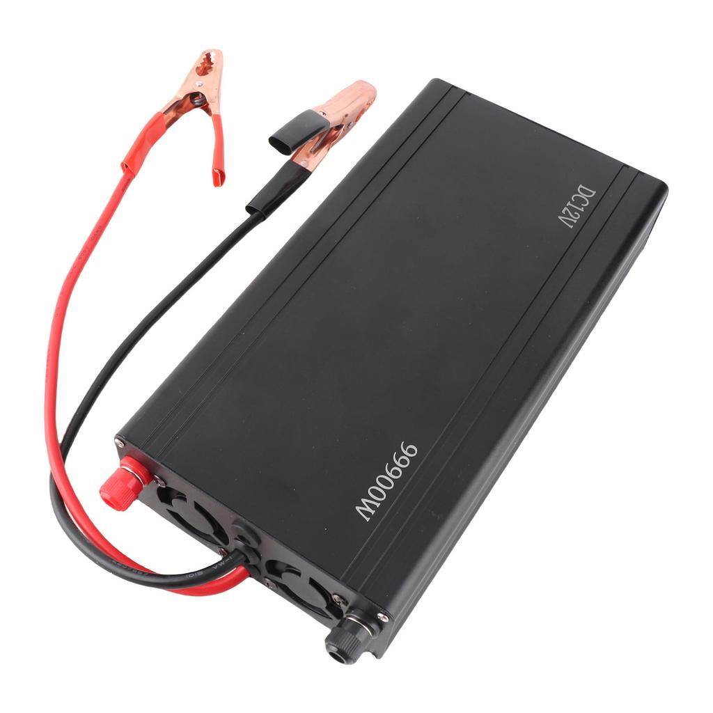 Двойной инвертор с переменной частотой, высокая мощность, корпус из чистого медного алюминиевого сплава, 70А, умный трансформатор для аккумулятора DC12V