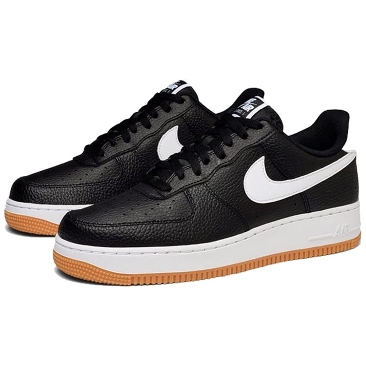 Nike Air Force 1 Low '07 Черно-белый с резиновой подошвой CI0057-002