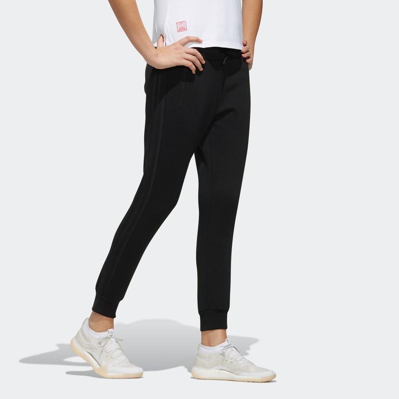 adidas PT DN 3S Спортивные брюки с манжетами женские низы черные EH3893