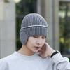 Warm Knitted Hat Thickened Ear Protector Cap Fashion Beanie Hat  for Outdoor Sports