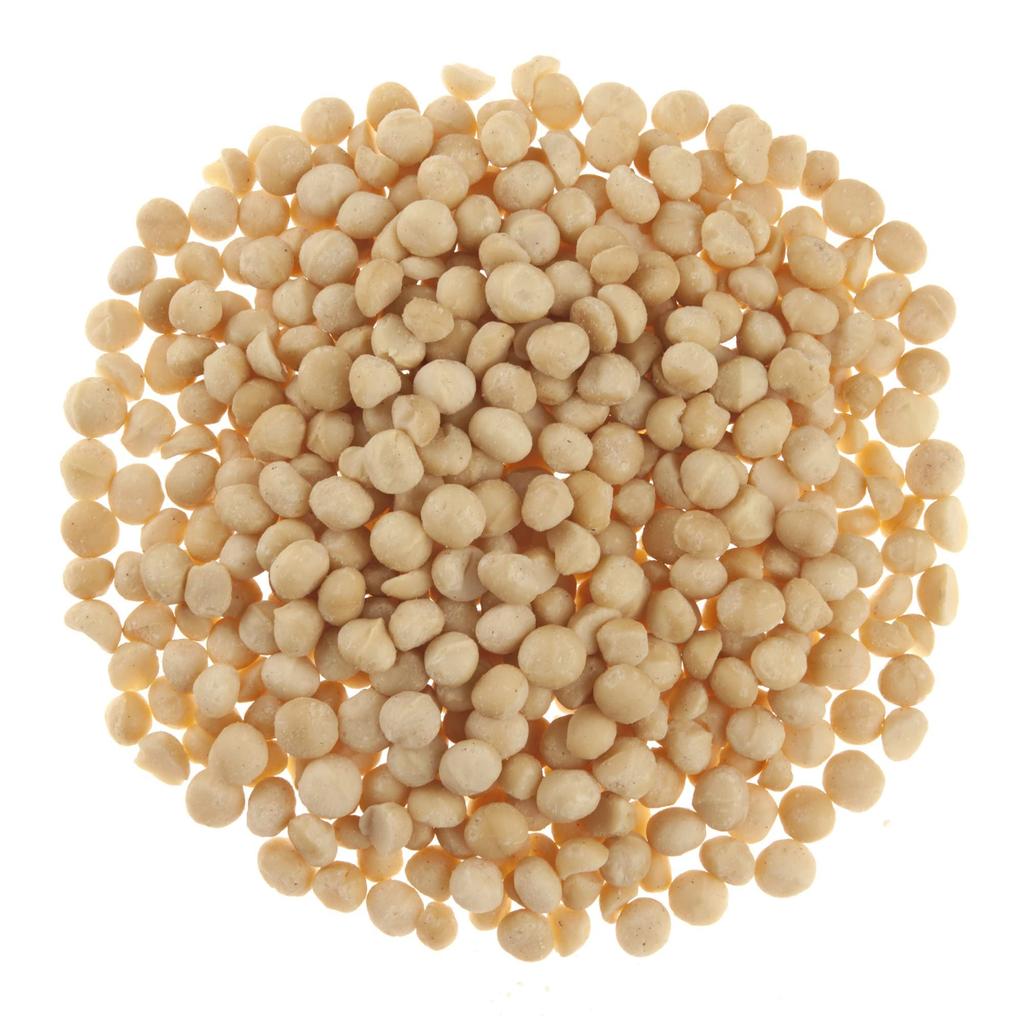 В орехах макадамия целиком половина сырых 500 г x 8 овощей [продается коробка] и кусочки, без добавок, без соли, без масла