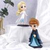Frozen Pvc Elsa Anna Action Figure Toy Model Cake Topper Home Decor Birthday Gift