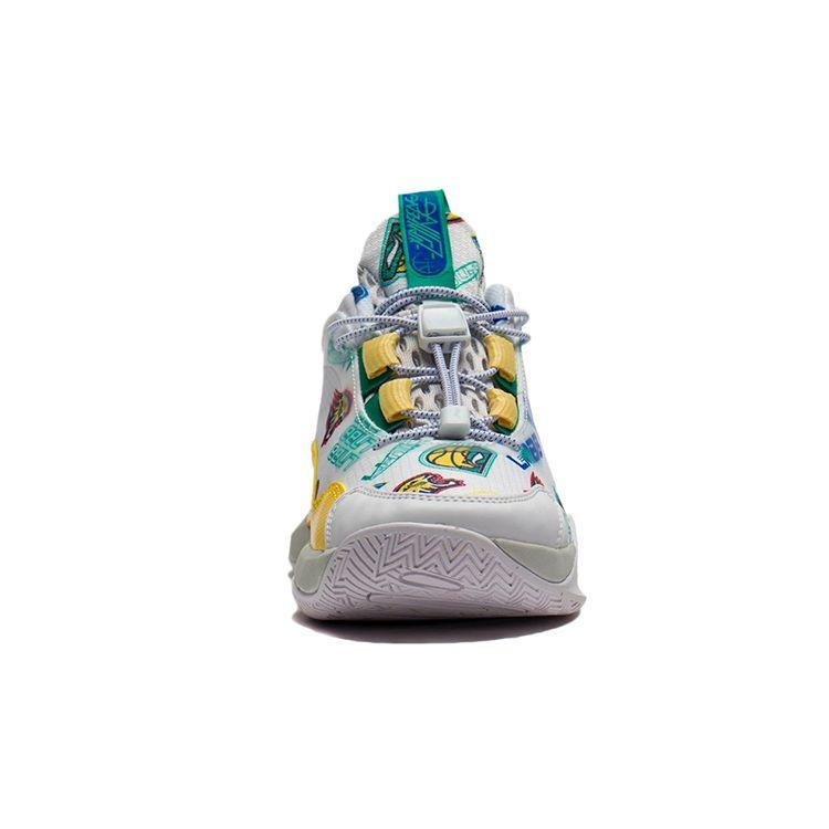 Баскетбольные кроссовки Li Ning Team 2.0 детские кроссовки белые зеленые YKBS016-3