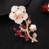 Senior Brooches Flower Leaf Brooch Pins for Women Suit Pendant  Fashion Brooches Jewelry