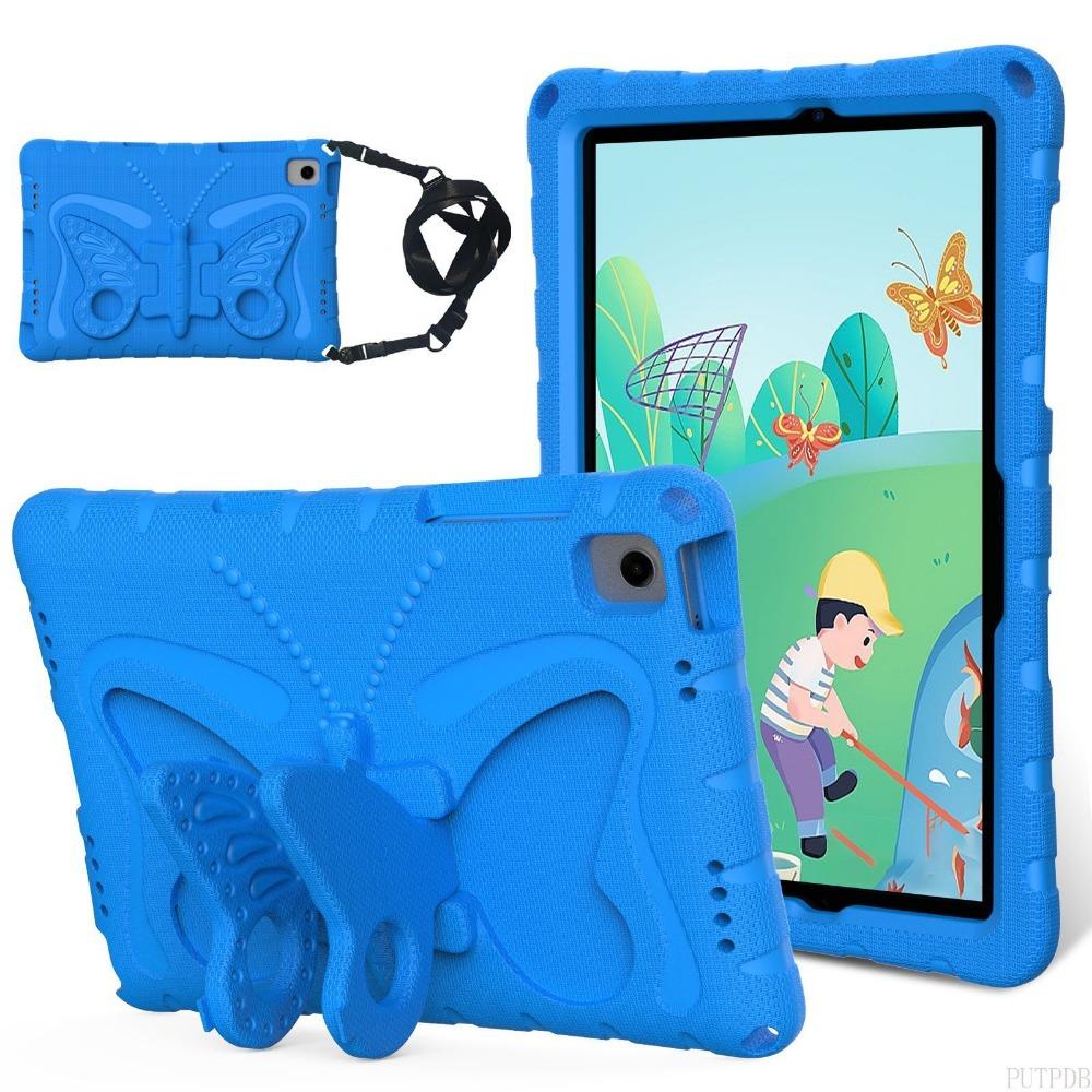 NEW EVA Kids Butterfly Stand Case For Samsung Tab A11+A9+Plus 11"SM-X210 X216B Tablet Cover Tab A11/A9 8.7"X110/X115 Funda+Strap