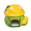 Новый Four Seasons Universal Forest Tree Stump Mushroom Hamster Nest Creative Hamster Ceramic Nest Cool Sleeping Nest for Pets