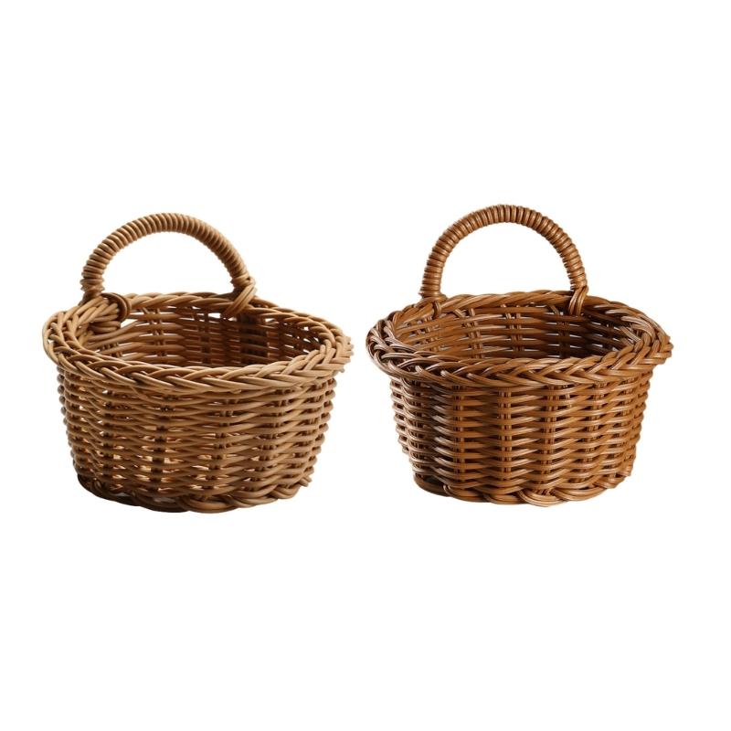 Элегантная кухонная корзина для хранения Модный аксессуар для организации мелких предметов Хозяйственные товары для дома и офиса Ежедневное использование