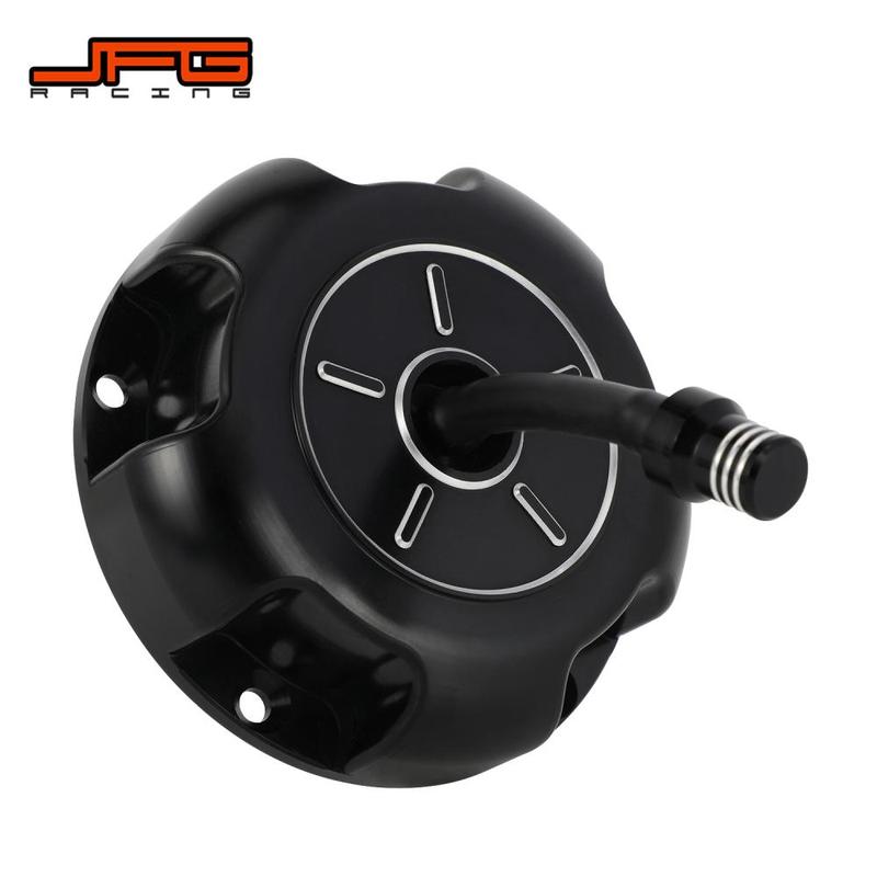 ATV CNC Gas Cap Fuel Petrol Tank Cover ATV Aluminium accessories For Yamaha YFZ450 YFZ 450 parts
