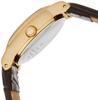 Женские аналоговые часы Citizen Q&Q QA63-103 Коричневый кожаный ремешок Водонепроницаемые для повседневной жизни Элегантный дизайн