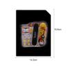 Mini Finger Skateboard Ramp Set Mini Skateboards Kit Creative Fingertip Toys Indoor Home Board Game For Birthday Gifts