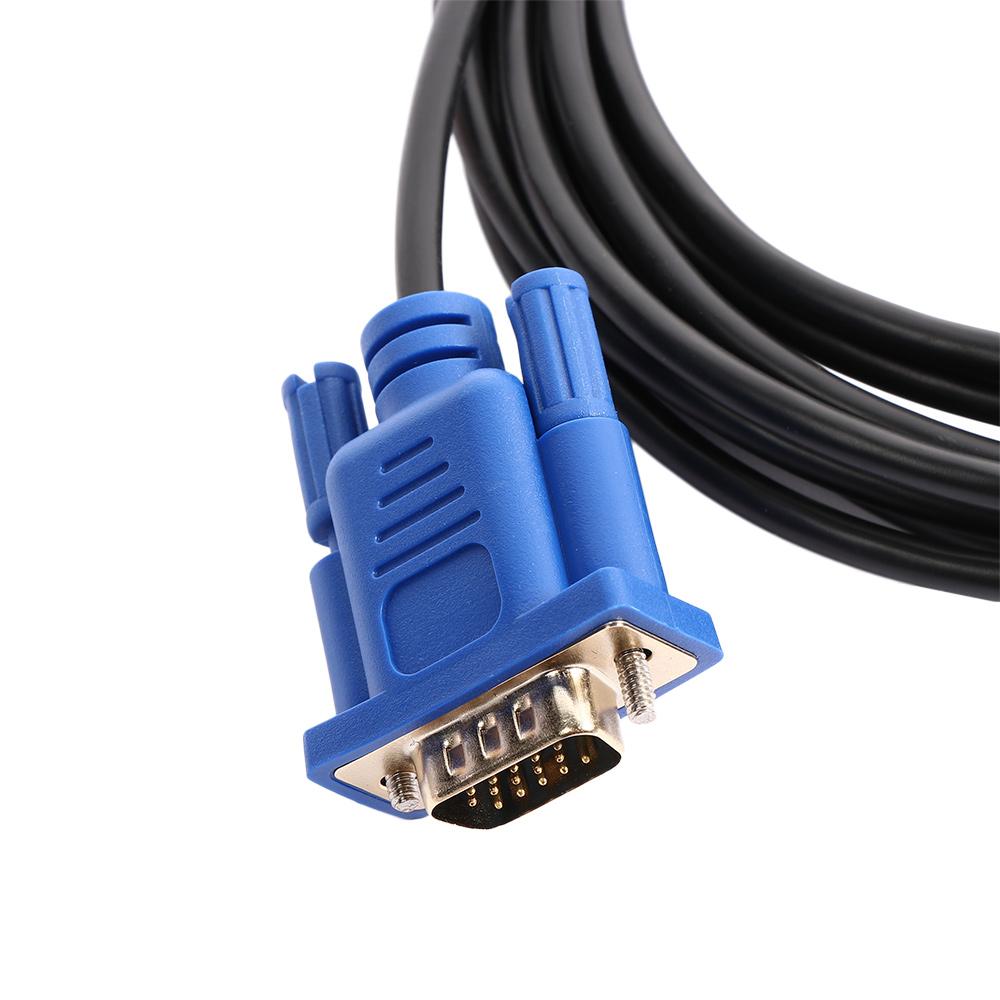 6 футов 1,8 м 1 м 3 м 5 м HD 1080P мужчина к мужчине для HD-плеера конвертер кабель адаптер HDMI к VGA