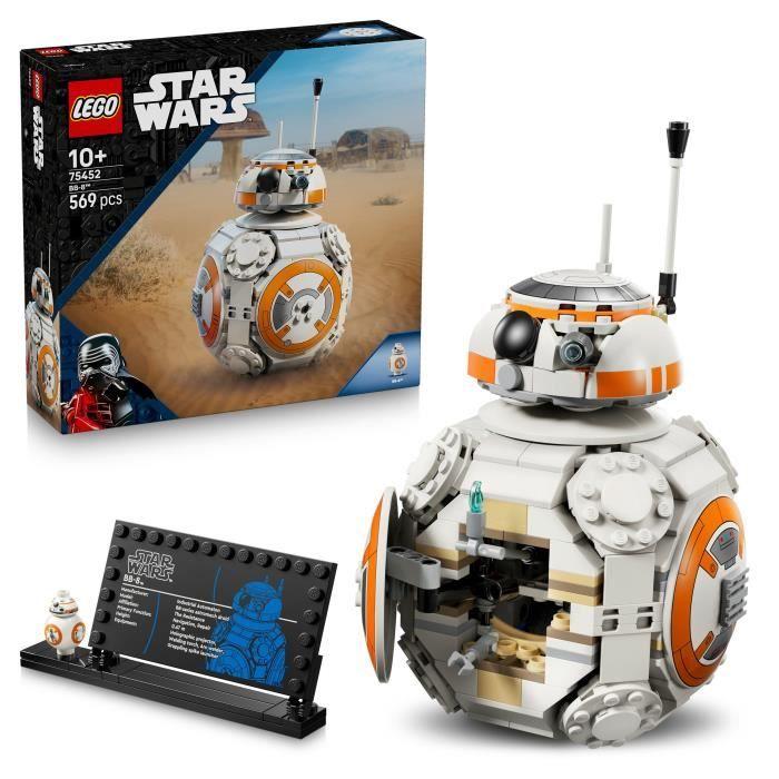 LEGO Star Wars 75452 Droide Astromécano BB-8 - Jeu de Construction Garçon ou Fille 10 ans