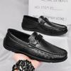 Fashion Male Comfortable Loafers Men Wedding Dress Shoes Men Slip On Driving Shoes Leather Fashion Business Shoes Men Luxury Brand Flats