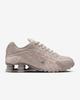 HV0934-001 Nike Shox R4 Колледж Серый Плоский Оловянный (Женский)