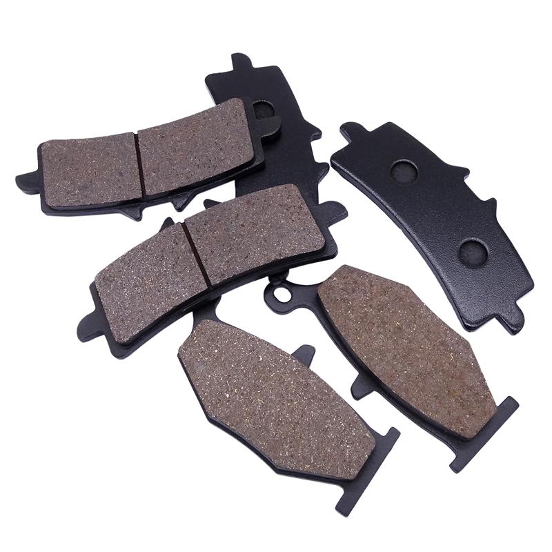 1 Set Motorcycle Front Rear Brake Pads Set Kit for SUZUKI GSX1300 GSX 1300 Hayabusa GSX1300R GSX1300 R Brembo Calipers 2013-2015