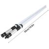 2Pcs Retractable Kids Lightsaber 2-In-1 Retractable Glow Sword Light with 7 Color Changing for Halloween/Birthday/Christmas Gift