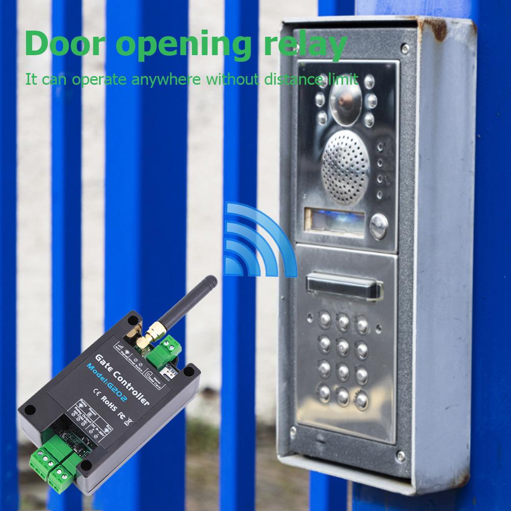 1-5 шт. GSM 2G 4G LTE Контроллер открывателя ворот G202 G201 SMS Дистанционное управление Реле-переключатель Беспроводной открыватель двери 850/900/1800/1900 МГц