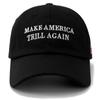 Высококачественная бейсболка с надписью MAKE AMERICA TRILL AGAIN Snapback, хлопковая бейсболка для женщин унисекс, регулируемая шляпа для папы в стиле хип-хоп с костью