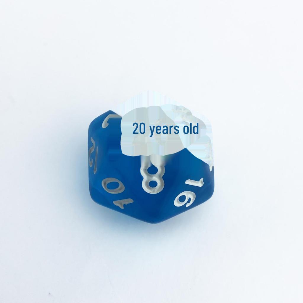 12-Sided Constellation Star Dice for Tabletop Games