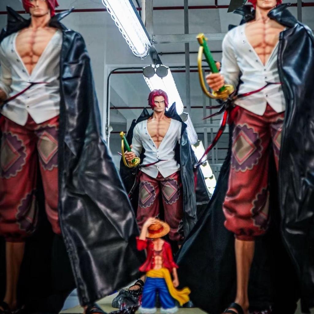 JT studio One Piece 27,5 дюйма/70 см Шанкс Статуя Аниме Рыжий Доминирующий Extra large Зоро ПВХ Модные Игрушки Подарки