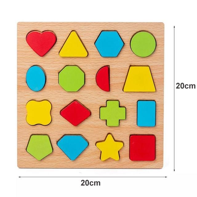 Игрушки Образовательные игрушки Игрушки Монтессори Детские пазлы Деревянные пазлы Для детских игр Монтессори Дети Для 1 2 3 лет Дети Дети