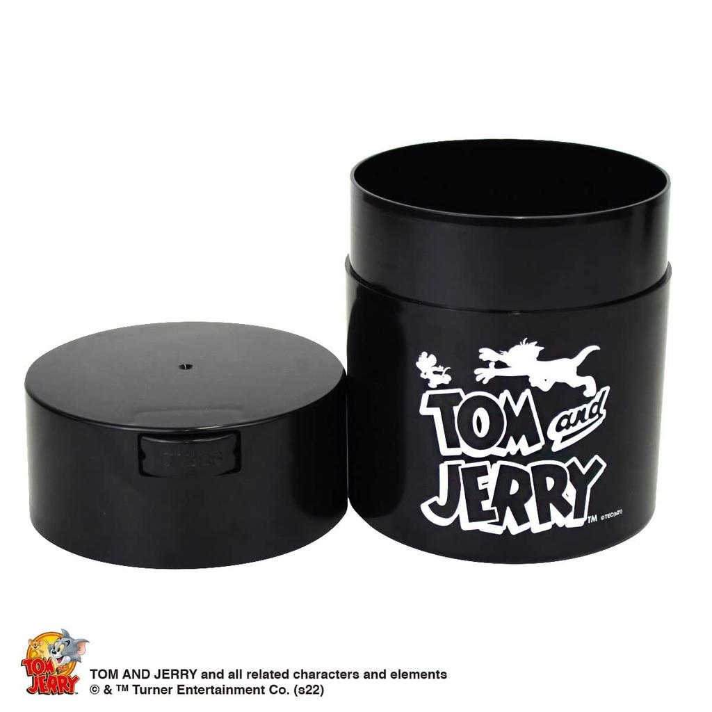 Tom and Jerry Logo TIGHTVAC Tight Bag Vacuum Container Container Black 0.8L