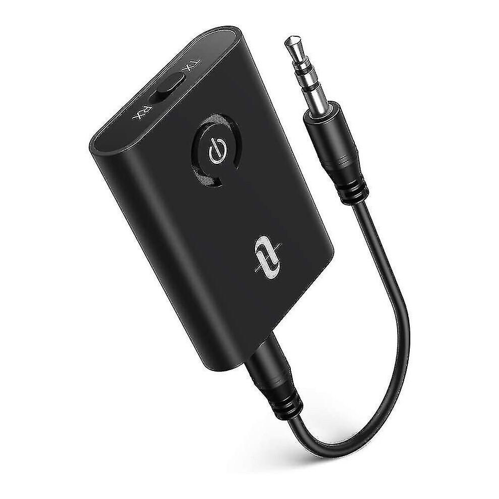 Bluetooth 5.0 Transmitter/receiver, Can Connect 2 Devices Simultaneously Wireless 3.5mm Audio Adapter