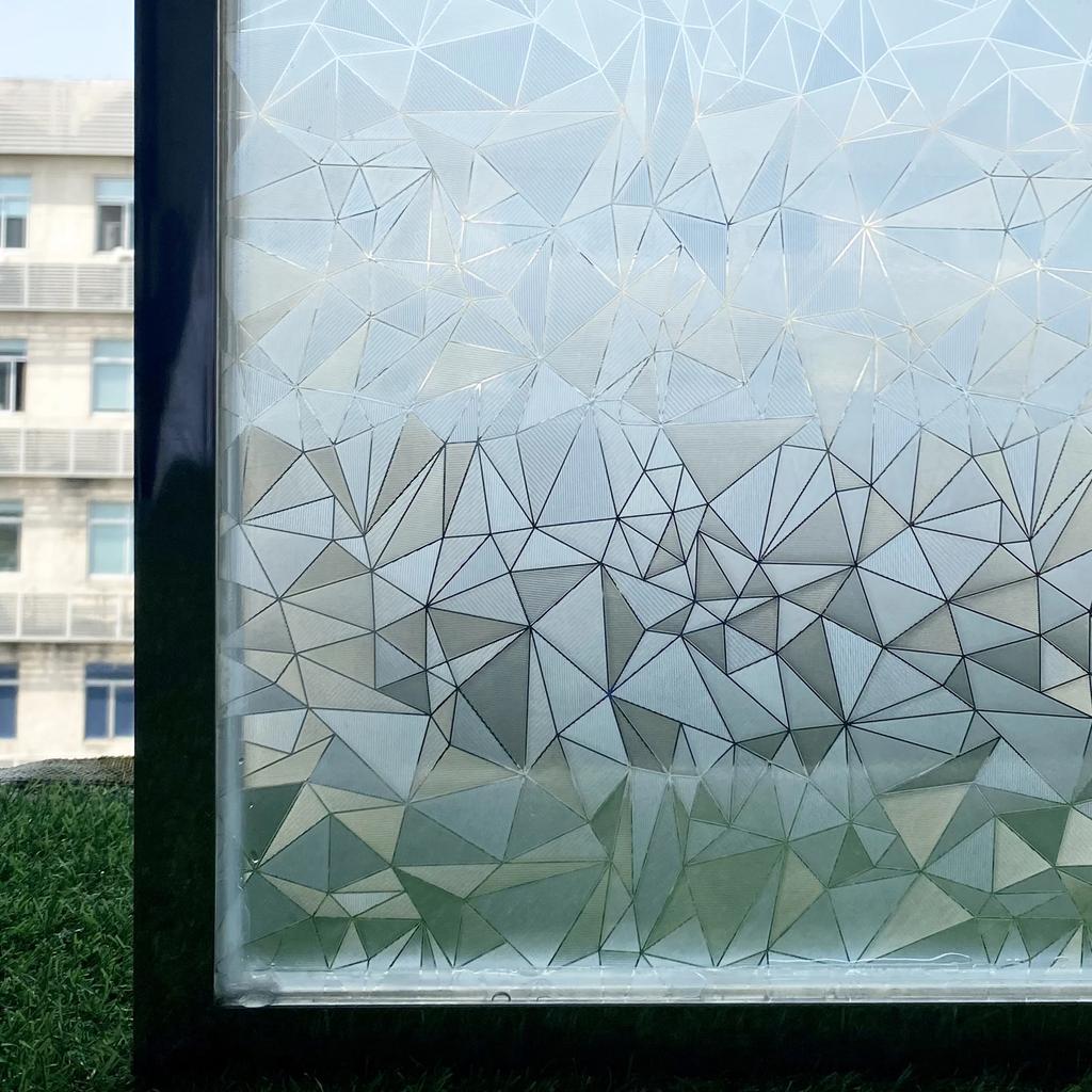 Пленка для защиты конфиденциальности Статическая наклейка на окно Виниловая 3D-наклейка на окно Радужная пленка для окон для стеклянной двери Тепловой контроль Анти-УФ