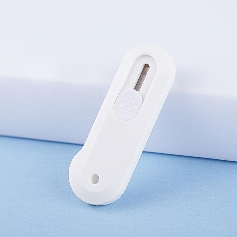 Портативный мини-нож для резки бумаги, нож для резки небольшого размера, канцелярский нож для дома, офиса, коробка для быстрой смены