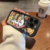 Милый счастливый щенок чехол для мобильного телефона iPhone16 12promax противоударный для Apple 14plus милый XR мягкий