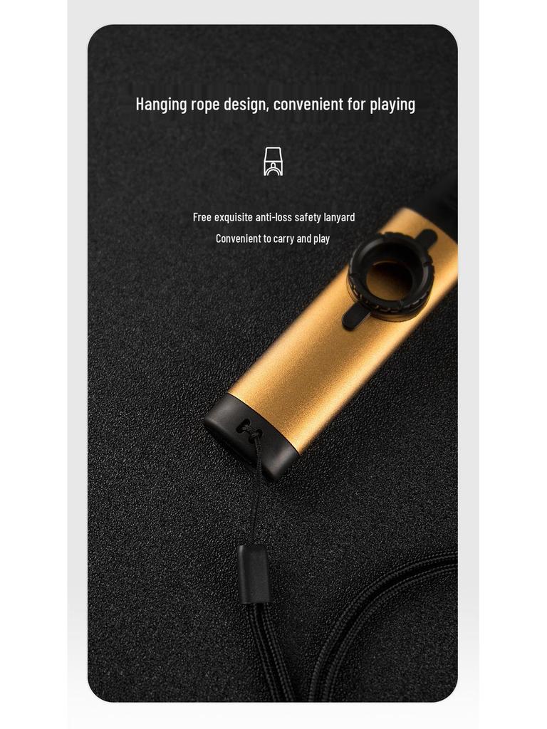 Professional Metal Kazoo Flute for Beginners - Easy Guitar Accompaniment & Unique Niche Instrument