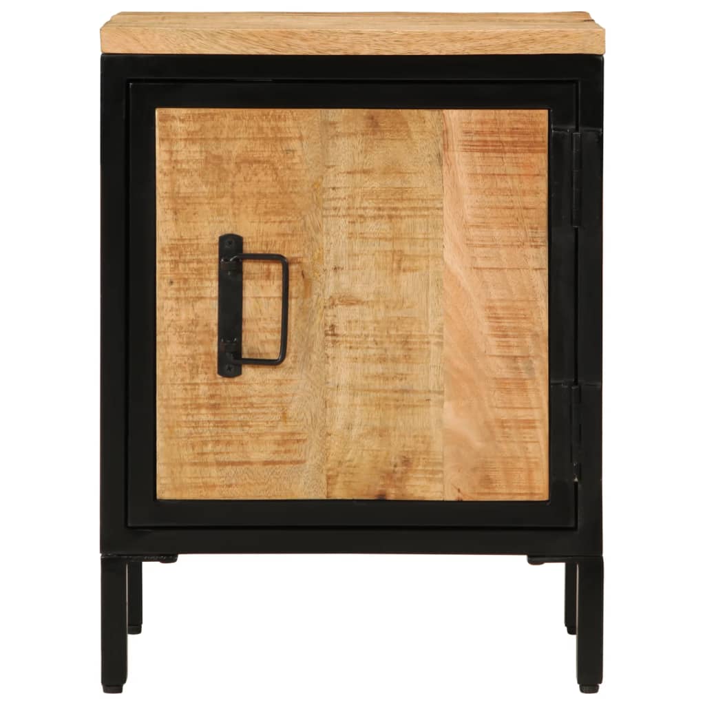 Nightstand 40 x 30 x 52.5 cm Rough Solid Mango Wood