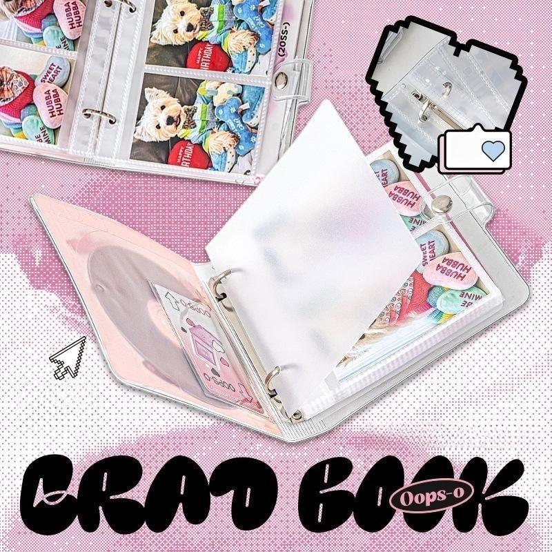 Суббренд Rosyposy Oops O Disc, винтажный компакт-диск, альбом Polaroid, небольшой флип-лист с карточками