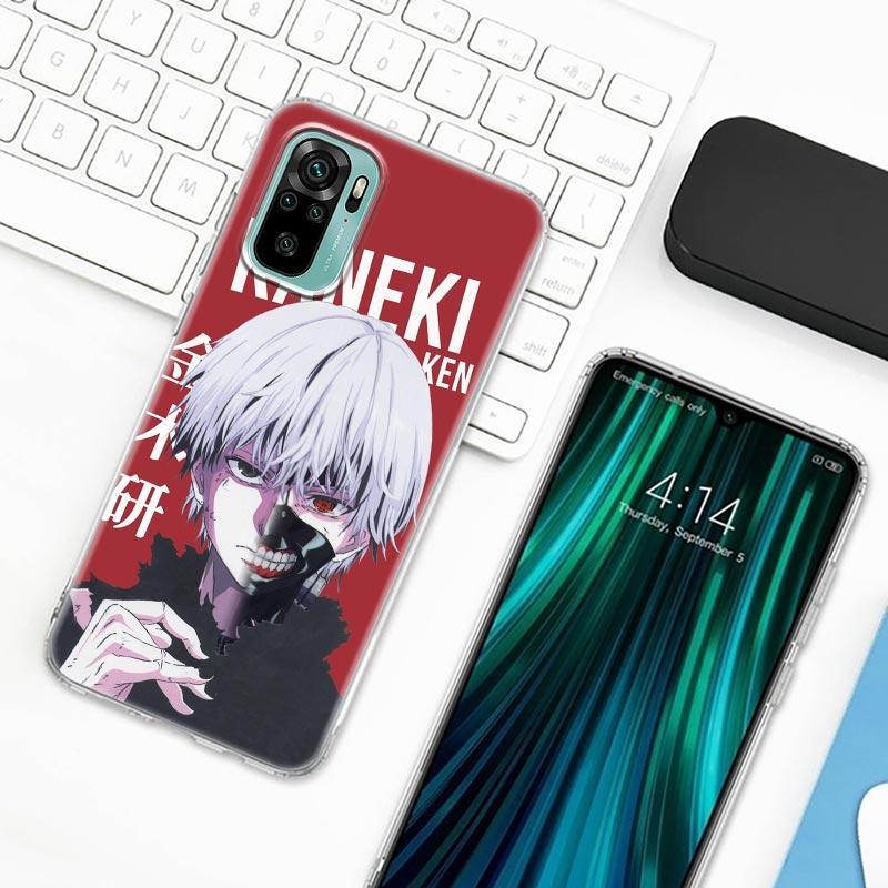 Чехол для телефона «Токийский вурдалак Канеки Кен» с аниме для Xiaomi Redmi Note 9s 8 11 9 10 Pro 10s 11s Note 9s 8Pro K40, чехлы с прозрачным чехлом Fundas