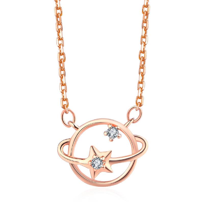 Элегантное Минималистичное Колье-Чокер «Звездная Планета» Для Женщин, Идеально Подходит для Подарков и Особых Случаев