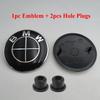 FA73D ABS 82mm 74mm Car Front Hood Emblem Bonnet Logo Rear Trunk Badge for BMW E46 E39 E60 E90 E91 E92 E30 E36 G20 G30 M2 M3 M4 M5