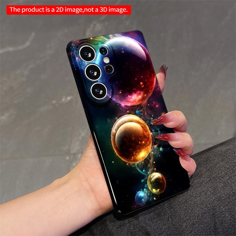 2DFlat Samsung phone case Cosmic Spheres Galaxy Phone Case Applicable to Galaxy S23 S24 S25ULTRA S26 A12 A14 A15 A16 A54 A55