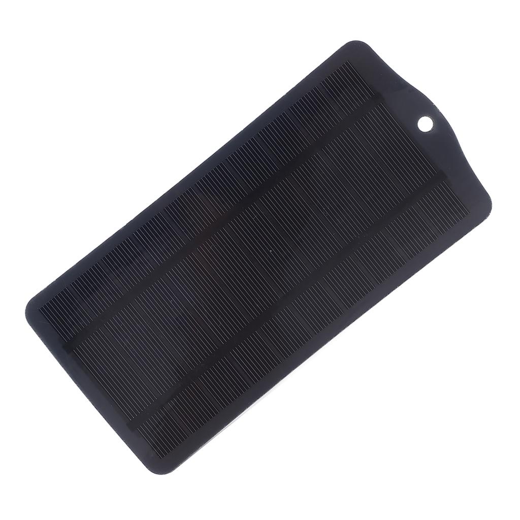 Solar Power Charger 2.5W 5V Monocrystalline Silicon USB Solar Panel Charger for 3.7V To 5V