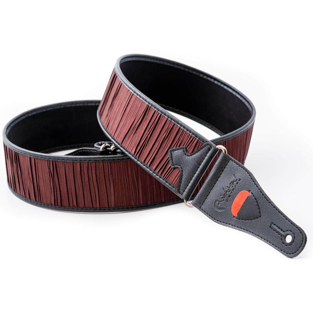 Straps 6cm Dune Brown RightOn! Guitar/Bass Strap, Wide, 90-150cm,