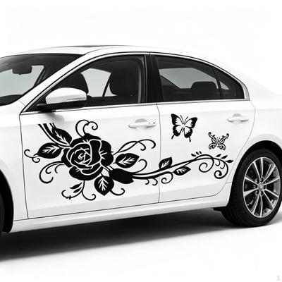 Автомобильная наклейка Декаль Капот Креативная Простая установка Бок автомобиля Автомобильный Декор
